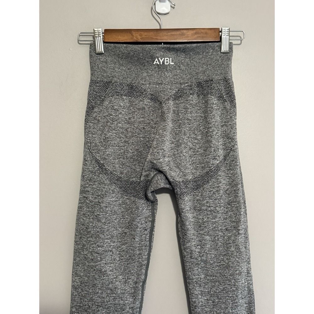 AYBL Motion Seamless Leggings Gym Workout Gray Slimming - Picture 7 of 13